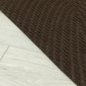 Коврик придверный Дюран Волна Горизонтальная коричневый, фото 10