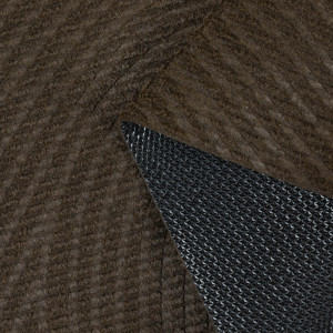 Коврик придверный Дюран Волна Горизонтальная коричневый, фото 4