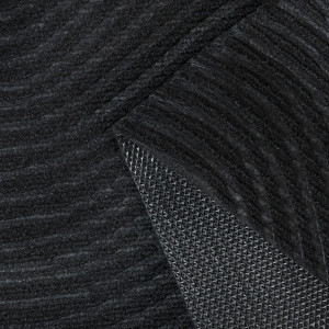 Коврик придверный Дюран Волна Горизонтальная черный, фото 4