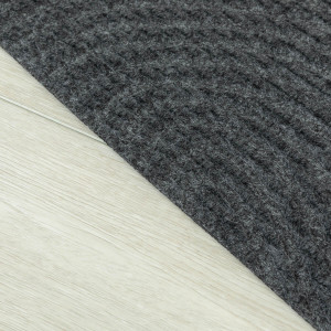 Коврик придверный Дюран Волна Горизонтальная серый, фото 9