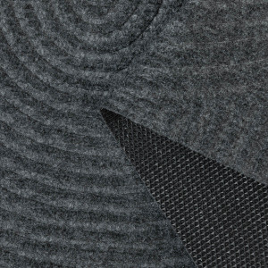 Коврик придверный Дюран Круги серый, фото 4