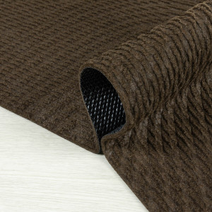 Коврик придверный Дюран Волна Горизонтальная коричневый, фото 11