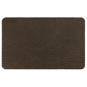 Коврик придверный Дюран Волна Горизонтальная коричневый, фото 1