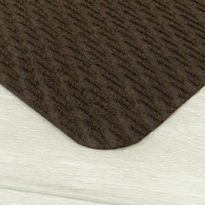 Коврик придверный Дюран Волна Горизонтальная коричневый, фото 9