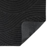 Коврик придверный Дюран Волна Горизонтальная черный, фото 5