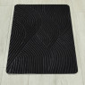 Коврик придверный Дюран Волна Горизонтальная черный, фото 2