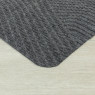 Коврик придверный Дюран Волна Горизонтальная серый, фото 10