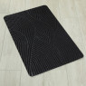 Коврик придверный Дюран Волна Горизонтальная черный, фото 3