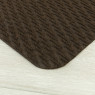 Коврик придверный Дюран Волна Горизонтальная коричневый, фото 9