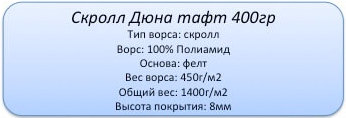 Ковролин тип покрытия скролл