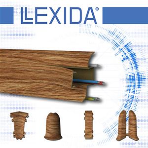 Новинка! Плинтус S-образный Lexida!