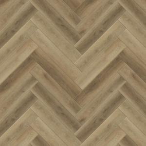 Полимерный пол SPC CronaFloor Herringbone 2.0 Дуб Руан H021