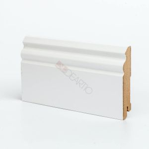 Плинтус МДФ U 105-100 белый 100х16х2050