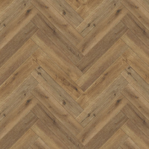 Полимерный пол SPC CronaFloor Herringbone 2.0 Дуб Грас H017