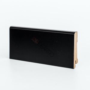 Плинтус МДФ U 101-80 черный 80х16х2050