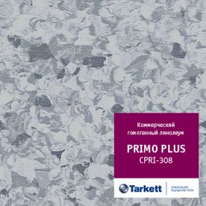Коммерческий гомогенный линолеум Tarkett Primo Plus 308