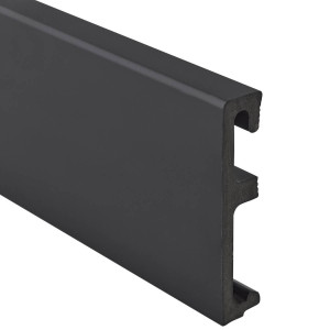 Salag ALPHA AP81M3 Плинтус напольный ALPHA 80 Black