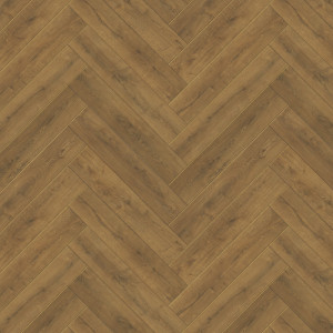 Полимерный пол SPC CronaFloor Herringbone 2.0 Дуб Анже H016