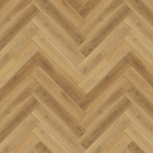 Полимерный пол SPC CronaFloor Herringbone 2.0 Дуб Авиньон H019