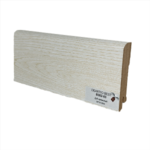 Плинтус МДФ B302-03 Дуб кремовый 80х16х2050