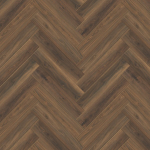 Полимерный пол SPC CronaFloor Herringbone Дуб Ле-Ман H018
