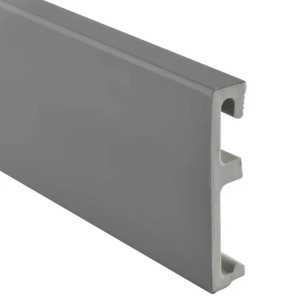Salag ALPHA AP81M2 Плинтус напольный ALPHA 80 Gray