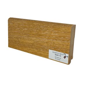 Плинтус МДФ B302-15 Дуб желтый 80х16х2050