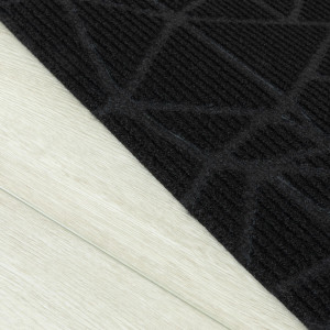 Коврик придверный Дюран Битое стекло черный, фото 9