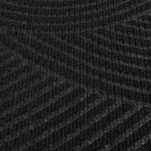 Коврик придверный Дюран Волна Вертикальная черный, фото 8