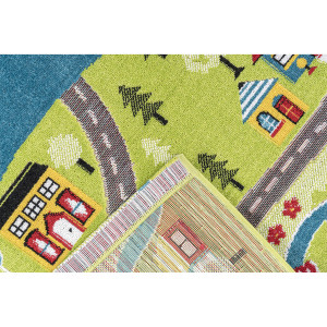 Ковры из Турции Play Rugs D788A Green/Cream, фото 2