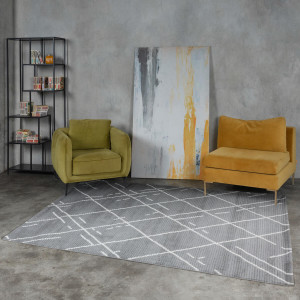 Ковры из Турции Daria L348A Grey/White, фото 6