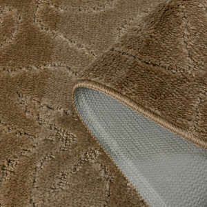 Комплект ковриков на пенорезине FLO 3333 BEİGE MİX с вырезом, фото 4