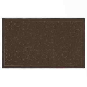 Коврик придверный Лакрум Steen прямоугольник коричневый, фото 1