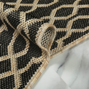 Ковер PAROS A956A BLACK/CREAM, фото 5