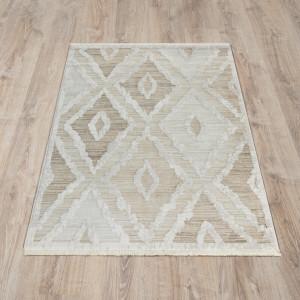 Ковер OLBIA B0816A WHITE/L.BEIGE, фото 2