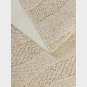 Комплект ковриков на пенорезине FLO 3018 BEIGE с вырезом, фото 11