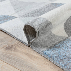 Ковры из Турции FLORES 20002A Grey/Blue, фото 5