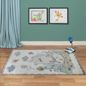 Ковры из Турции Bambini G2291 Smoke/White, фото 5