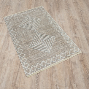 Ковер OLBIA B0800A BEIGE/WHITE, фото 3