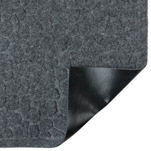 Коврик придверный Лакрум Steen прямоугольник серый, фото 5