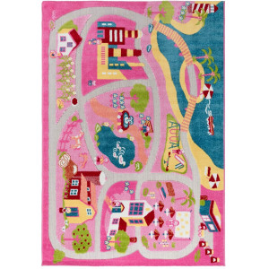 Ковры из Турции Play Rugs D781A PINK/CREAM, фото 1