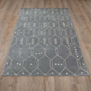 Ковры из Турции REGGI D439C L.GREY/CREAM, фото 2