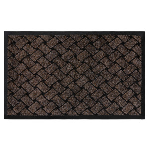 Коврик придверный Corino коричневый, фото 1