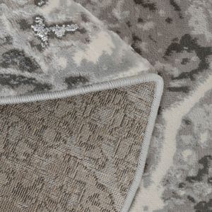 Ковры из Турции ALMIRA GR734 GREY/GREY круг, фото 4