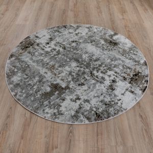 Ковры из Турции Trendy 5466A Grey/D.Taupe круг, фото 2
