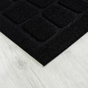 Коврик придверный Лакрум Steen полукруг черный, фото 8
