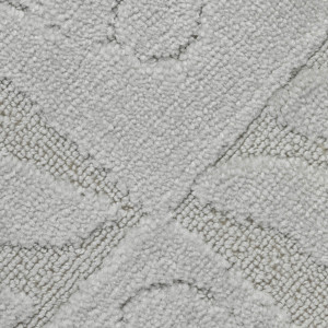 Комплект ковриков на пенорезине FLO 3002 GREY с вырезом, фото 9