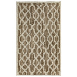 Ковер PAROS A956A L.BROWN/WEISS, фото 1