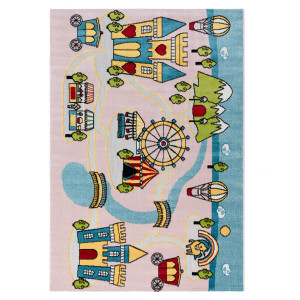 Ковры из Турции Play Rugs D579A L.PINK/L.PINK, фото 1