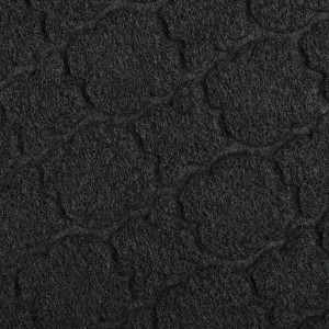 Коврик придверный Лакрум Орнамент прямоугольник черный, фото 8